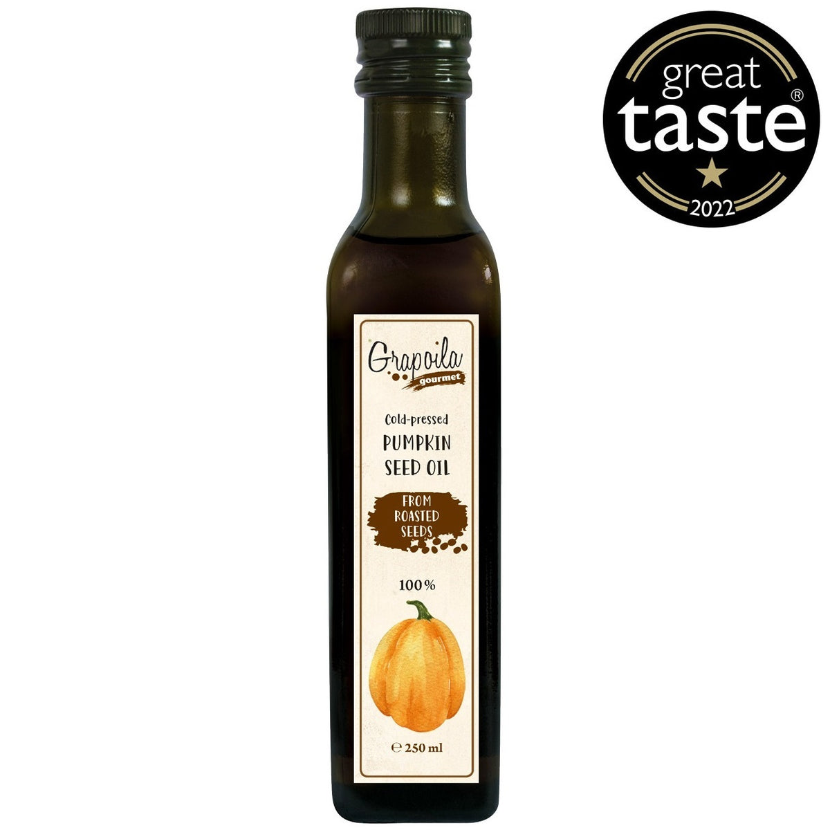 Pumpkin Seed Oil 250ml - Gourmet Cooking & Salad Oil