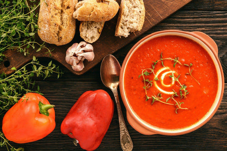 Roasted Red Pepper Soup | Best of Hungary