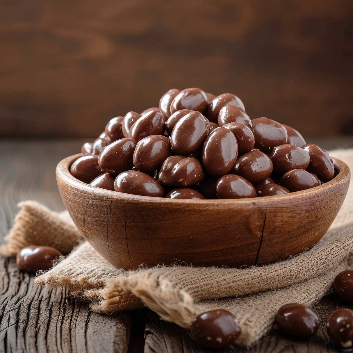 Dark Chocolate Covered Almonds 100g