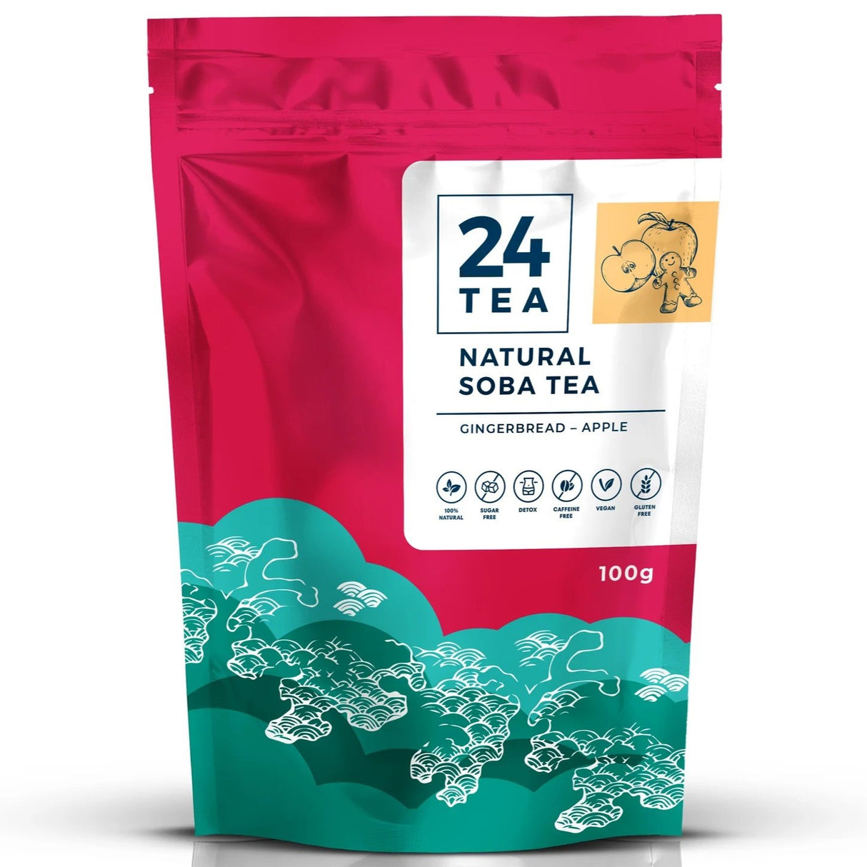 Gingerbread & Apple Soba Tea 100g