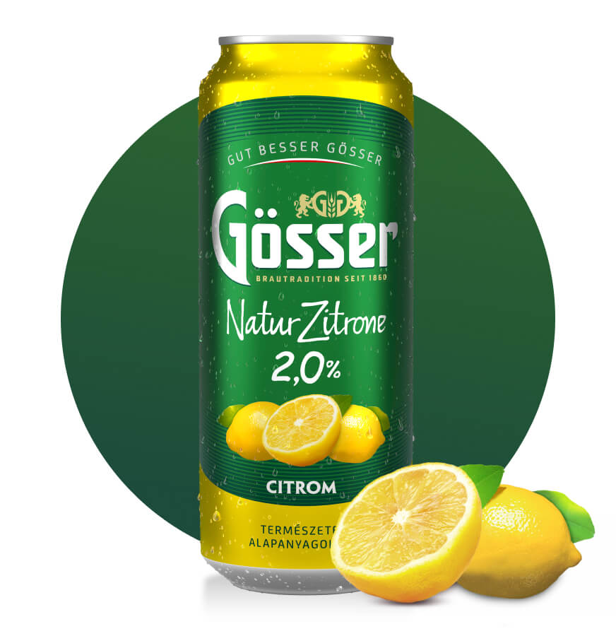 Gösser Radler Lemon Beer 0.5l