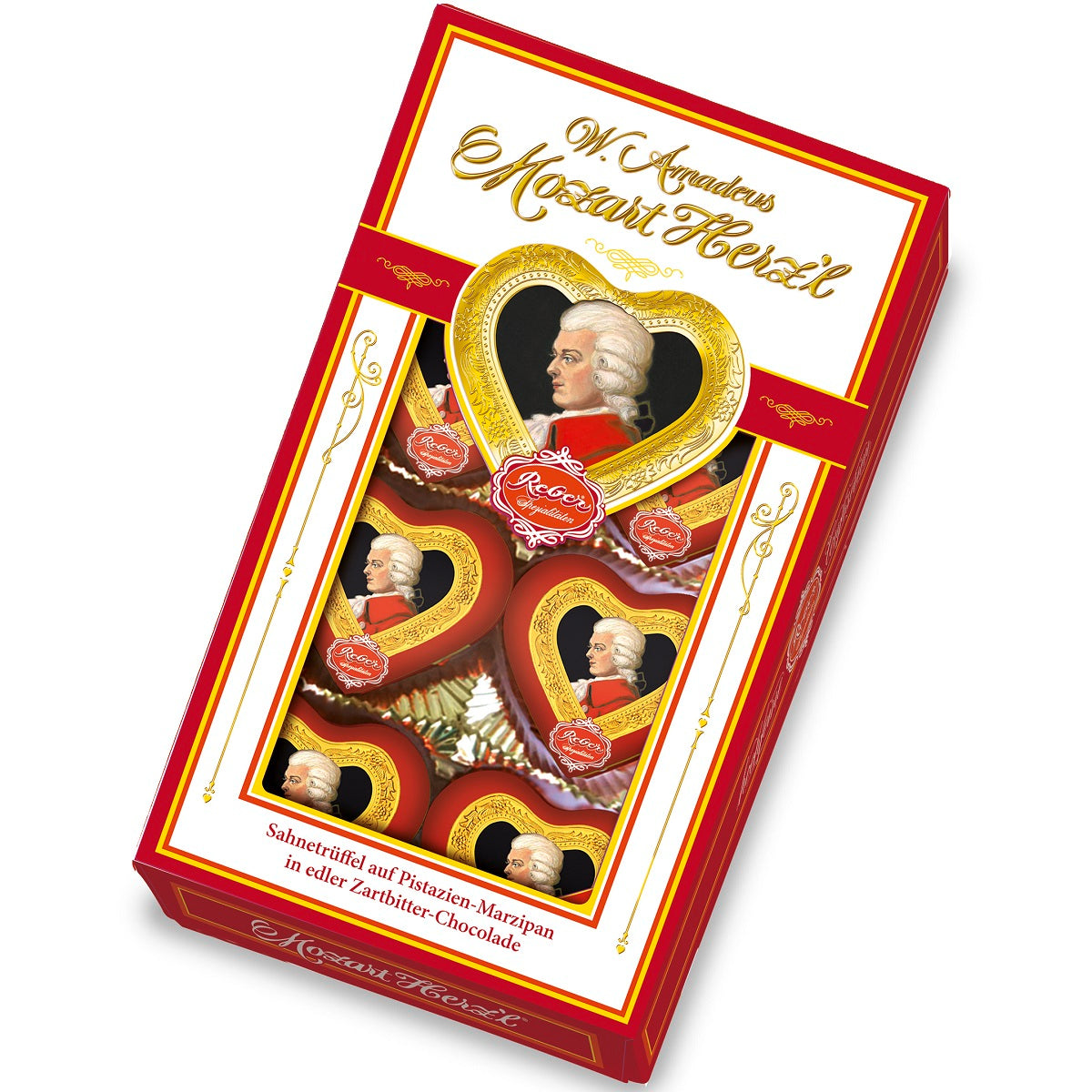 Mozart Chocolate Heart Bonbon 80g