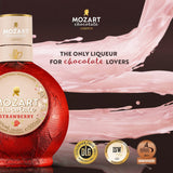 Mozart White Chocolate Strawberry Liqueur 0.5l