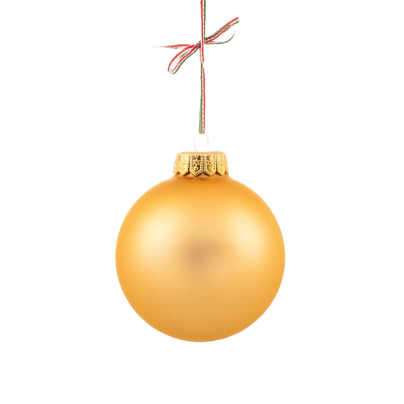 Christmas Tree Bauble Gold Decoration