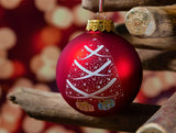 Christmas Tree Bauble Red Decoration