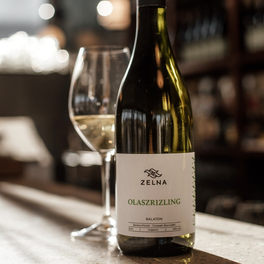 Vineyard of Best Olaszrizling Hungary ZELNA 2021 – Organic Selection